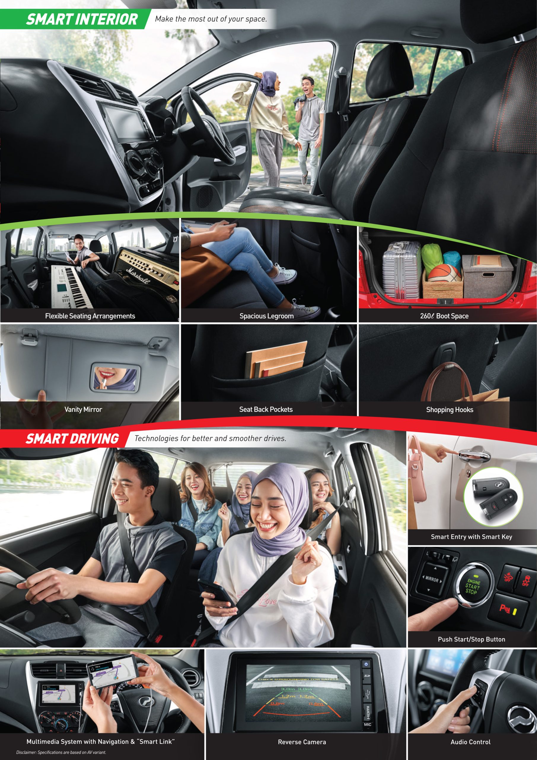 axia interior